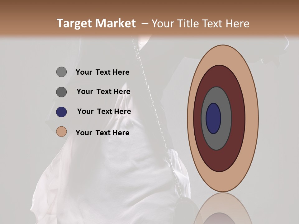 Bag Desire Attractive PowerPoint Template