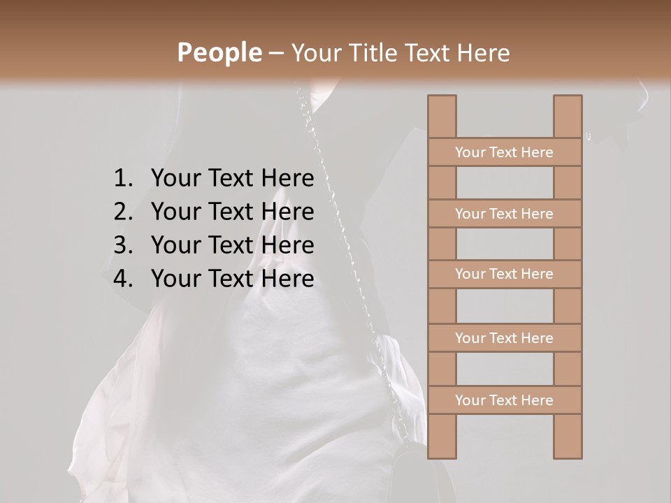 Bag Desire Attractive PowerPoint Template