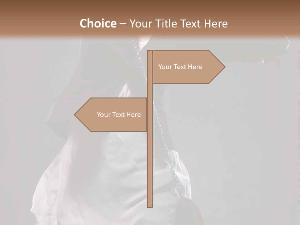 Bag Desire Attractive PowerPoint Template