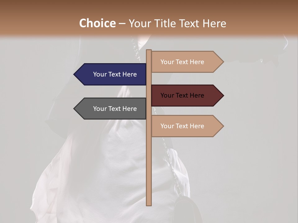 Bag Desire Attractive PowerPoint Template