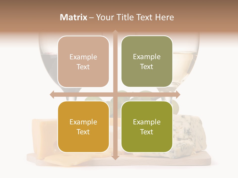 Snack Glass Brynza PowerPoint Template