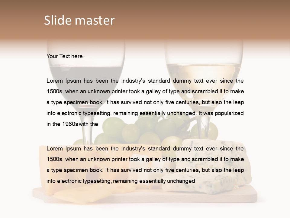 Snack Glass Brynza PowerPoint Template