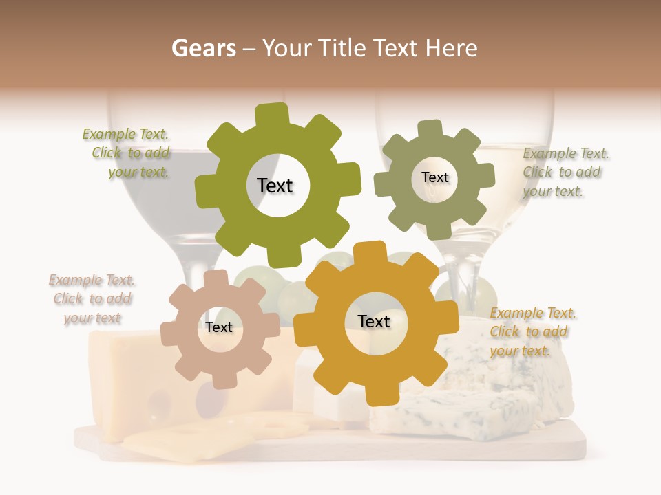 Snack Glass Brynza PowerPoint Template