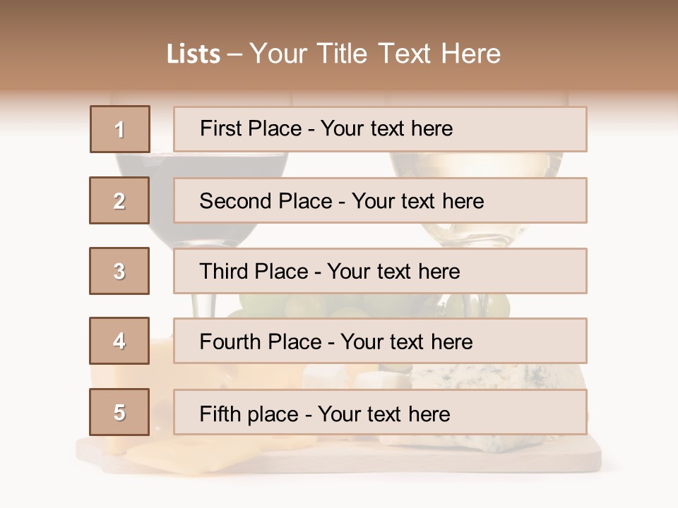 Snack Glass Brynza PowerPoint Template