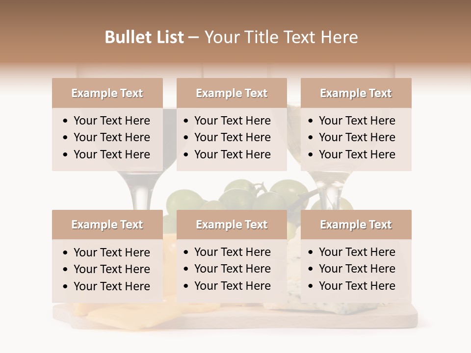 Snack Glass Brynza PowerPoint Template