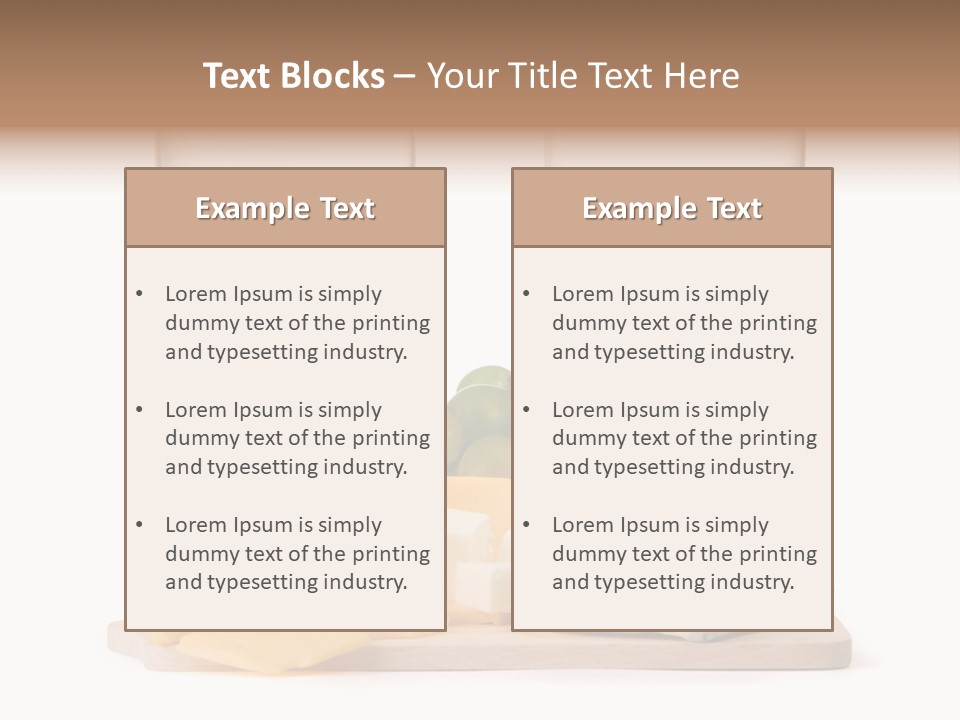 Snack Glass Brynza PowerPoint Template