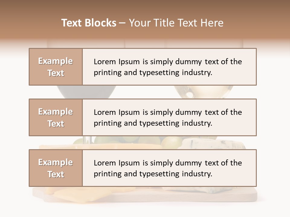 Snack Glass Brynza PowerPoint Template
