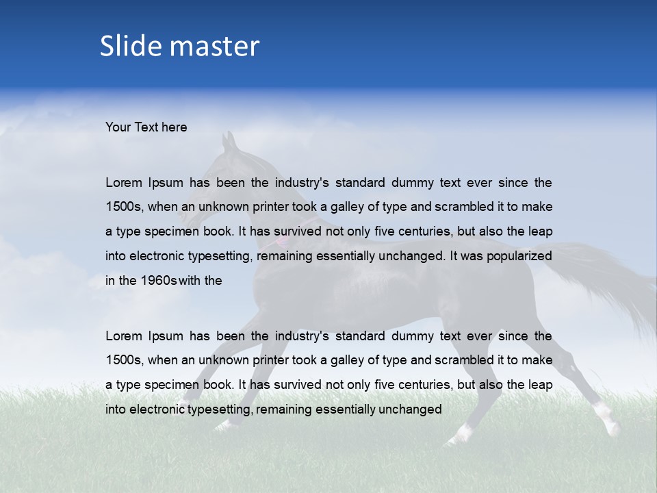 Energy Threedimensional Leaf PowerPoint Template