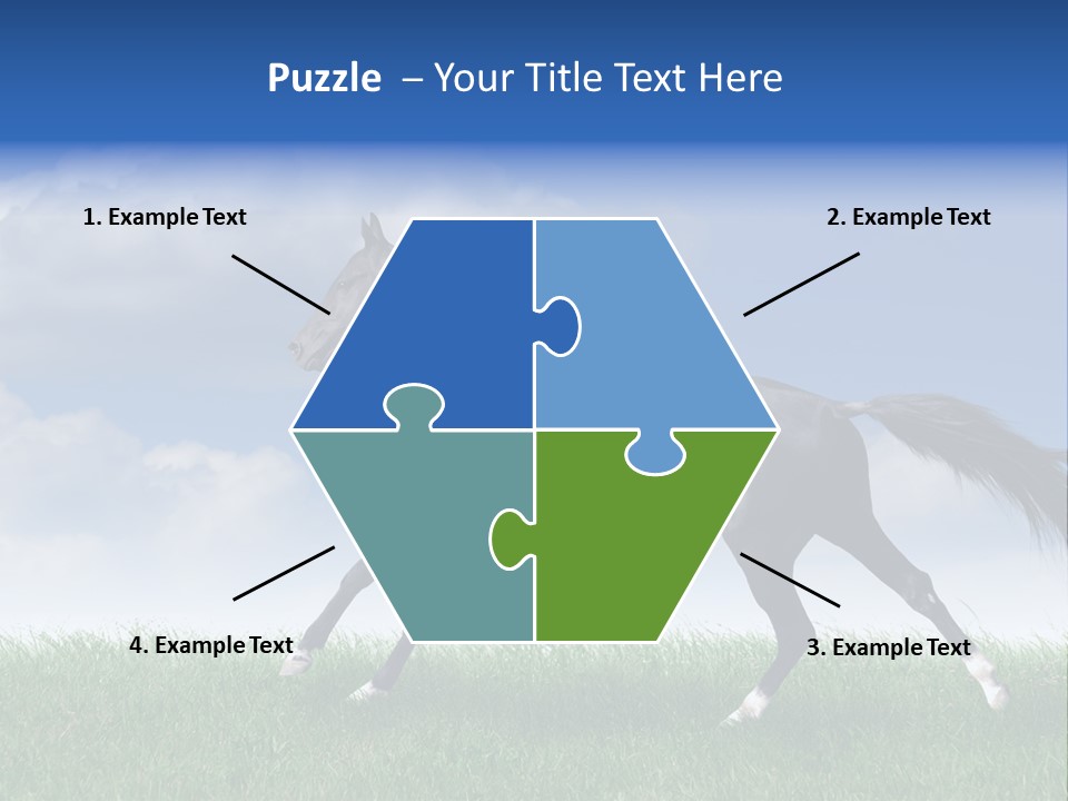 Energy Threedimensional Leaf PowerPoint Template