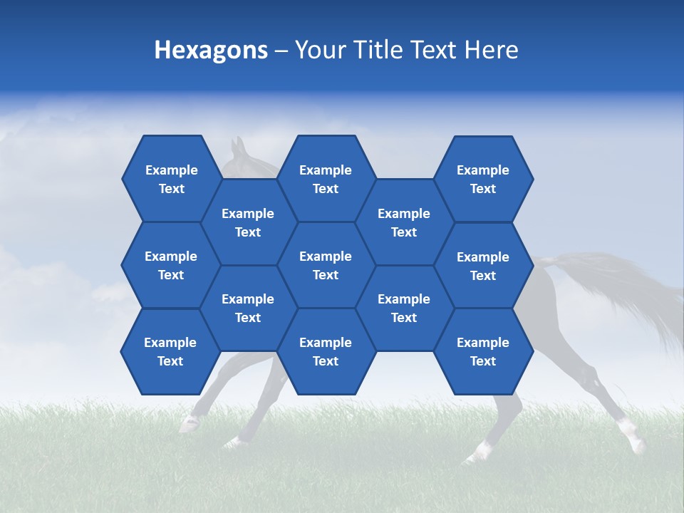 Energy Threedimensional Leaf PowerPoint Template