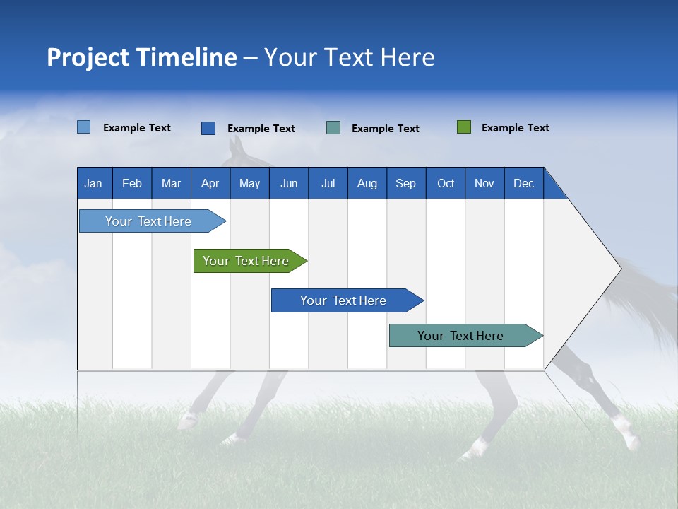Energy Threedimensional Leaf PowerPoint Template