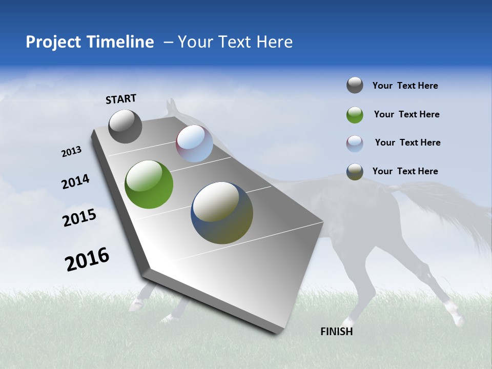 Energy Threedimensional Leaf PowerPoint Template