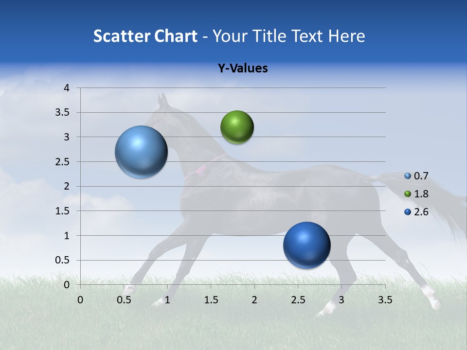 Energy Threedimensional Leaf PowerPoint Template