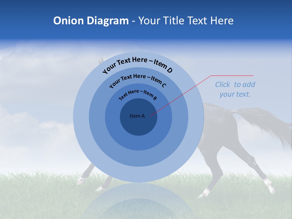 Energy Threedimensional Leaf PowerPoint Template