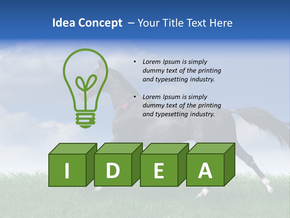 Energy Threedimensional Leaf PowerPoint Template