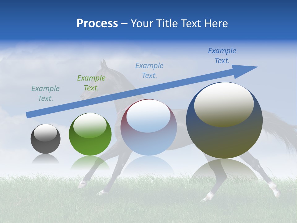 Energy Threedimensional Leaf PowerPoint Template