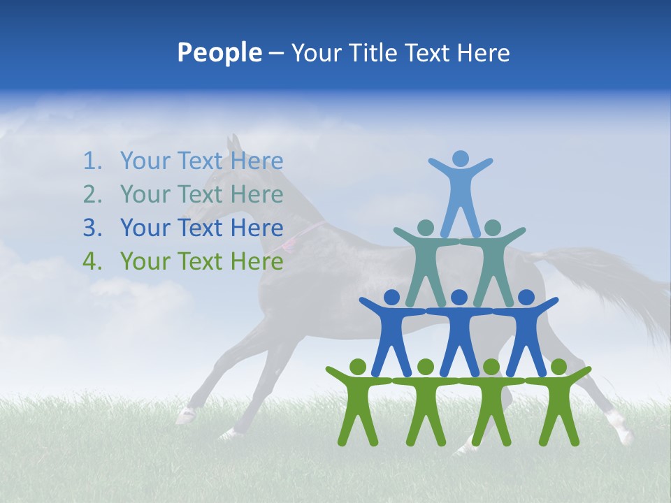 Energy Threedimensional Leaf PowerPoint Template