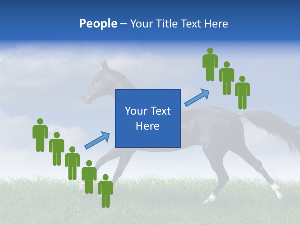 Energy Threedimensional Leaf PowerPoint Template