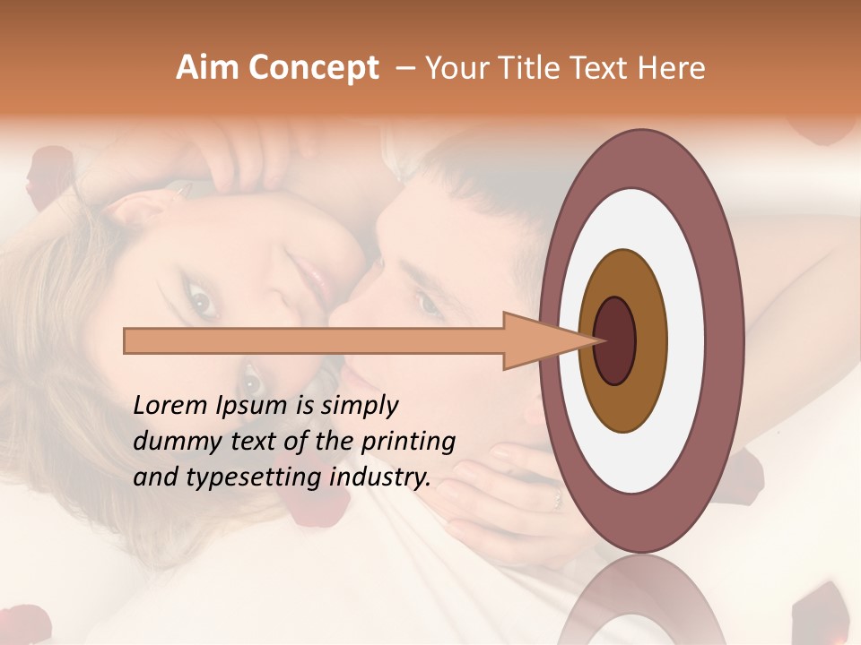 Affectionate Love Dating PowerPoint Template