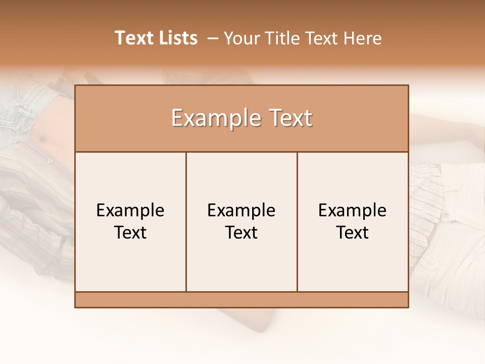 Casual Day Two PowerPoint Template