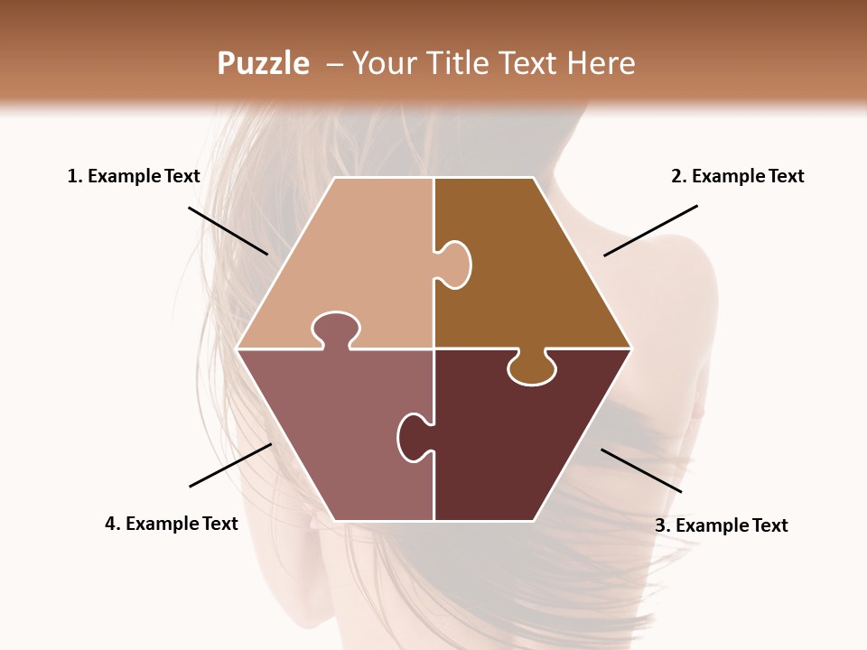 Attractive Caucasian Wind PowerPoint Template