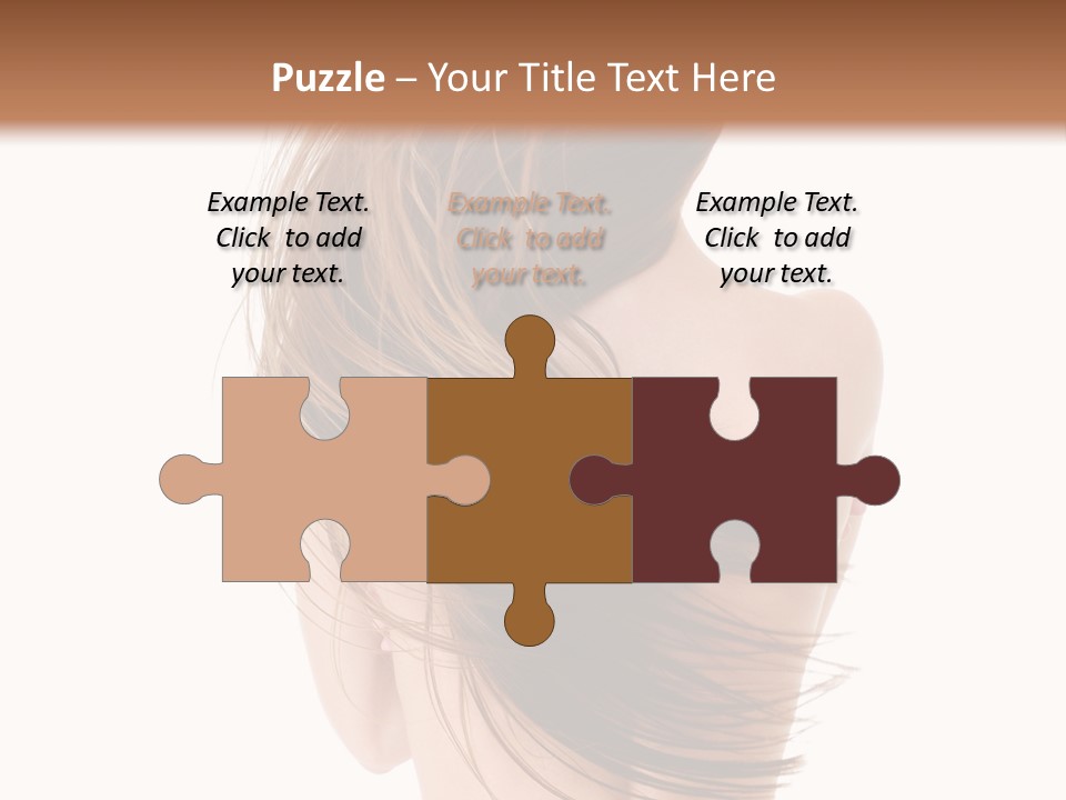 Attractive Caucasian Wind PowerPoint Template