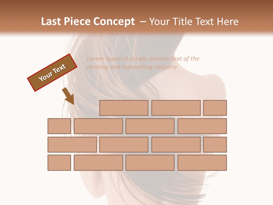 Attractive Caucasian Wind PowerPoint Template