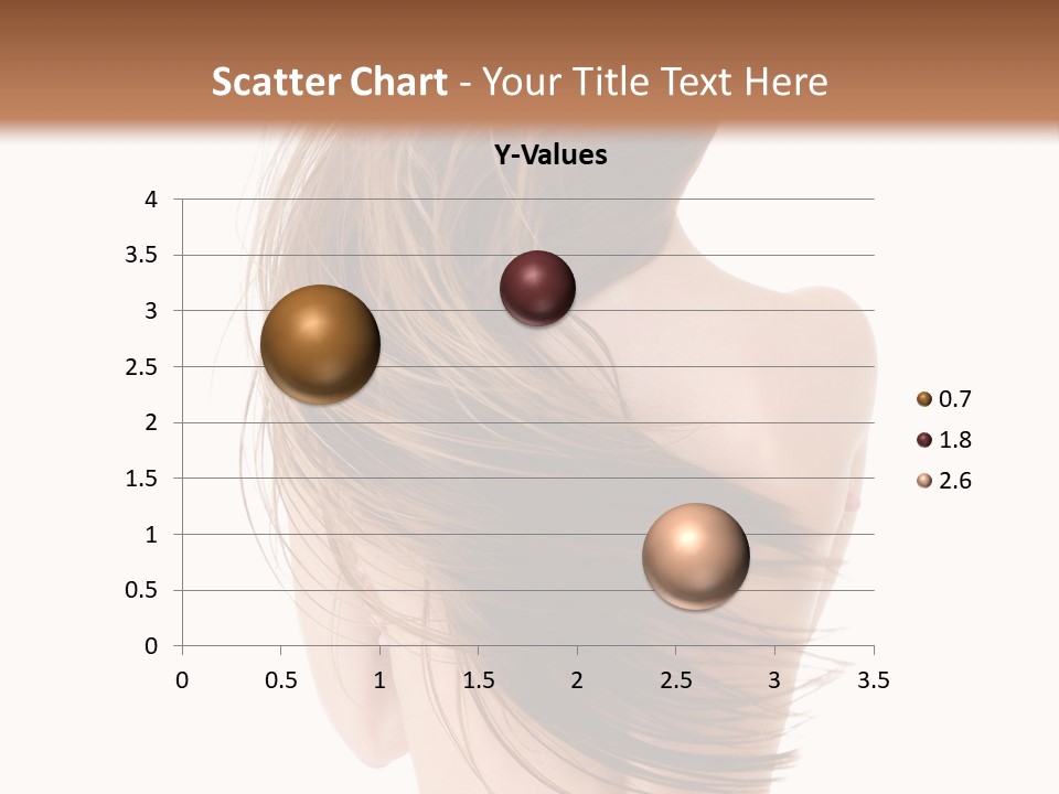 Attractive Caucasian Wind PowerPoint Template