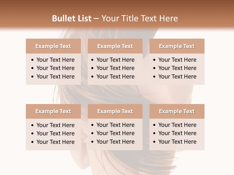 Attractive Caucasian Wind PowerPoint Template