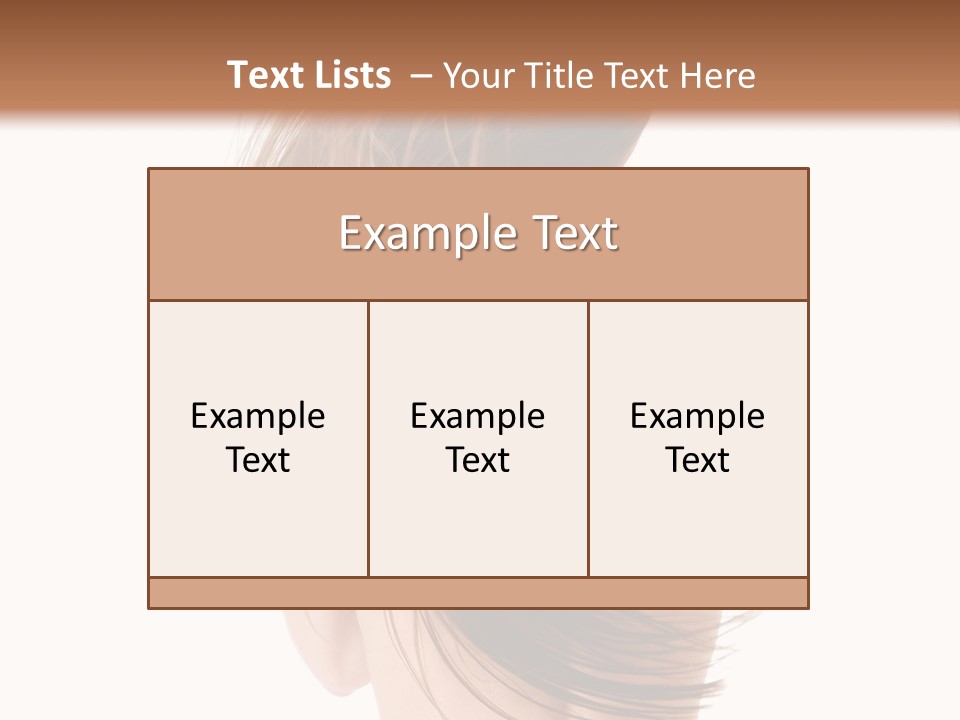 Attractive Caucasian Wind PowerPoint Template
