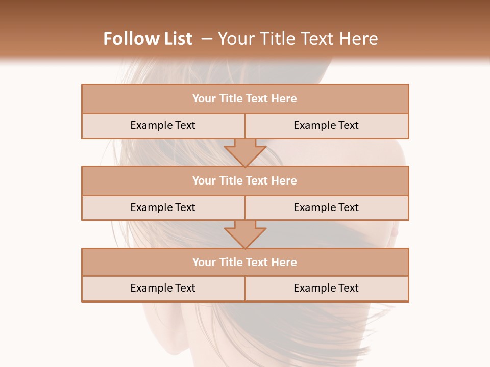 Attractive Caucasian Wind PowerPoint Template