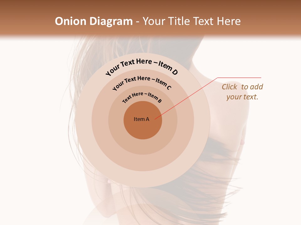 Attractive Caucasian Wind PowerPoint Template