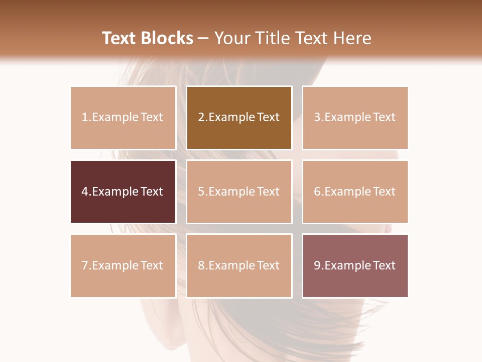 Attractive Caucasian Wind PowerPoint Template