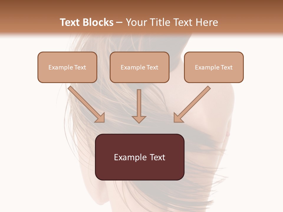 Attractive Caucasian Wind PowerPoint Template
