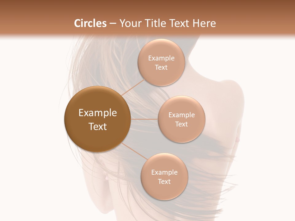 Attractive Caucasian Wind PowerPoint Template