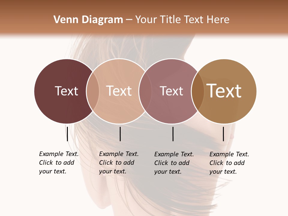 Attractive Caucasian Wind PowerPoint Template