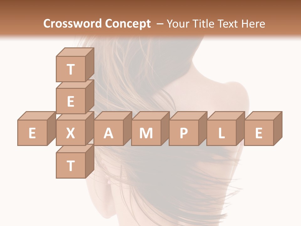 Attractive Caucasian Wind PowerPoint Template