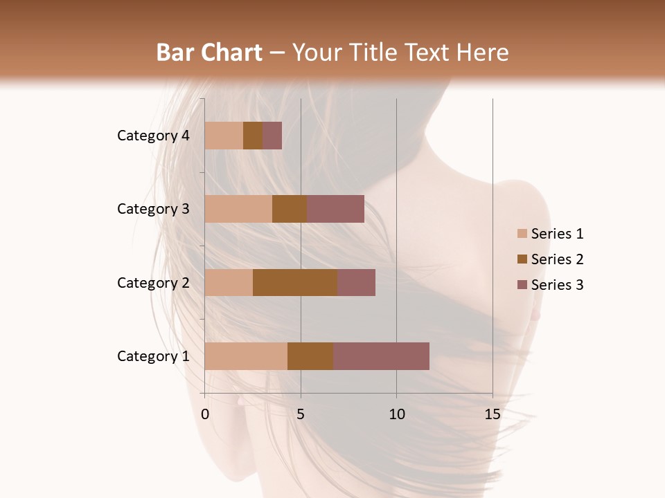 Attractive Caucasian Wind PowerPoint Template