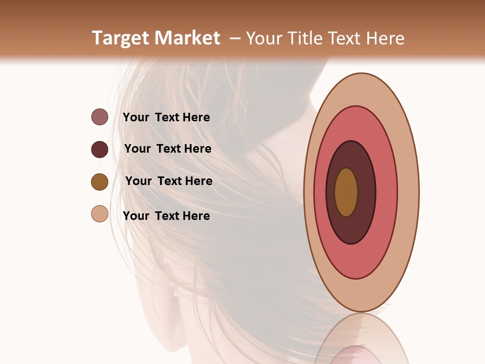 Attractive Caucasian Wind PowerPoint Template