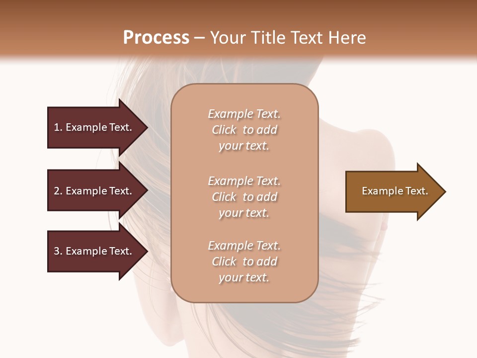 Attractive Caucasian Wind PowerPoint Template