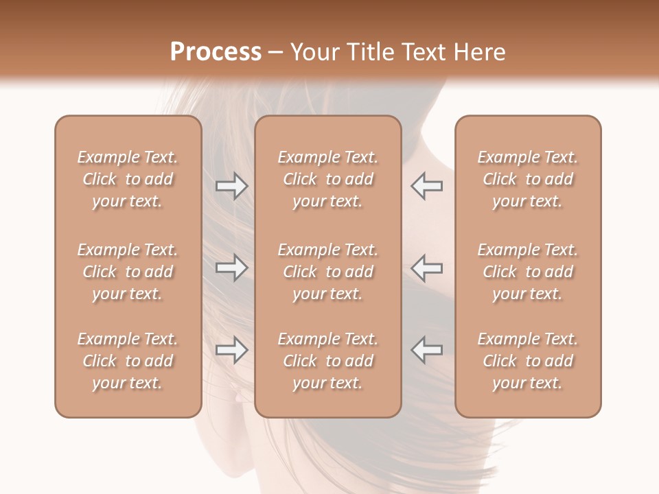 Attractive Caucasian Wind PowerPoint Template
