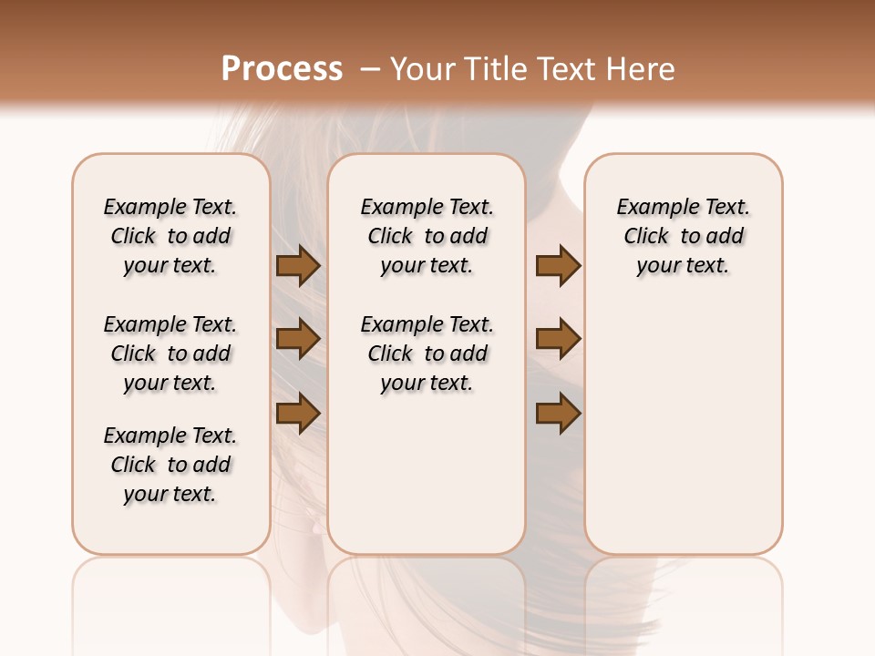 Attractive Caucasian Wind PowerPoint Template