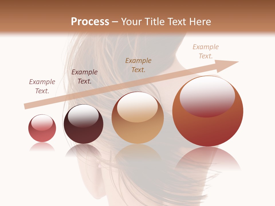 Attractive Caucasian Wind PowerPoint Template