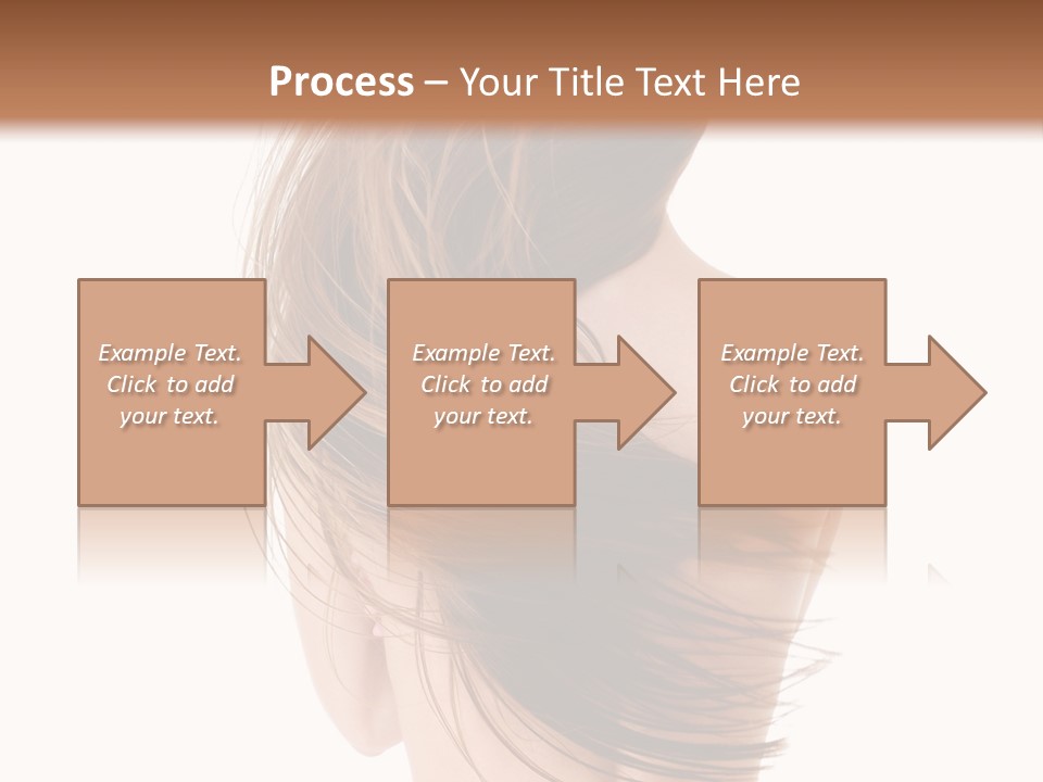 Attractive Caucasian Wind PowerPoint Template