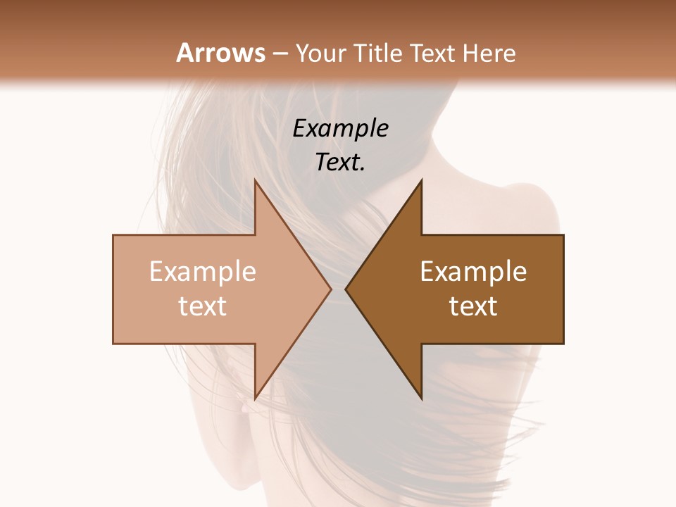 Attractive Caucasian Wind PowerPoint Template