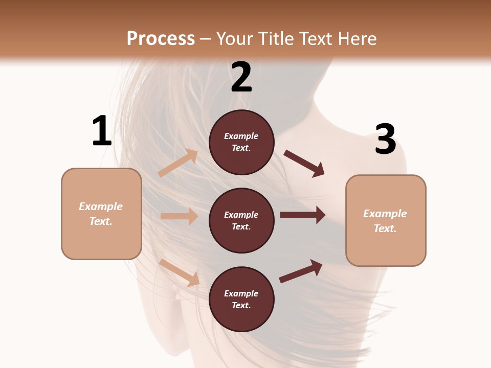 Attractive Caucasian Wind PowerPoint Template