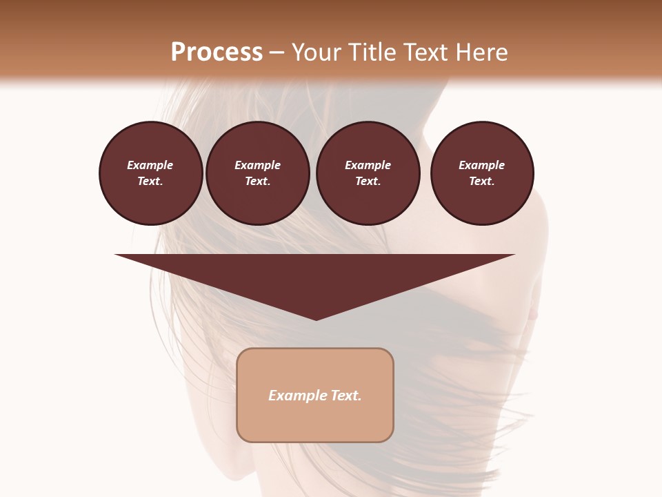 Attractive Caucasian Wind PowerPoint Template