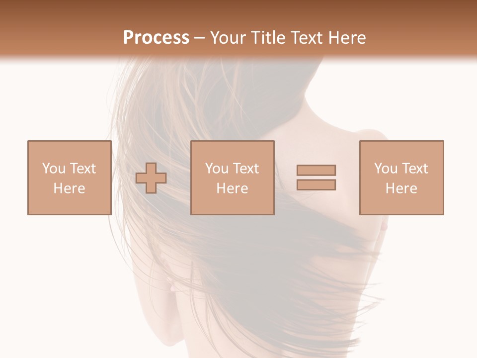 Attractive Caucasian Wind PowerPoint Template