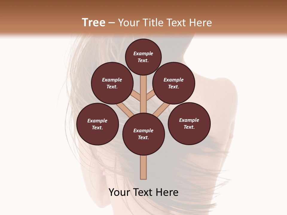 Attractive Caucasian Wind PowerPoint Template