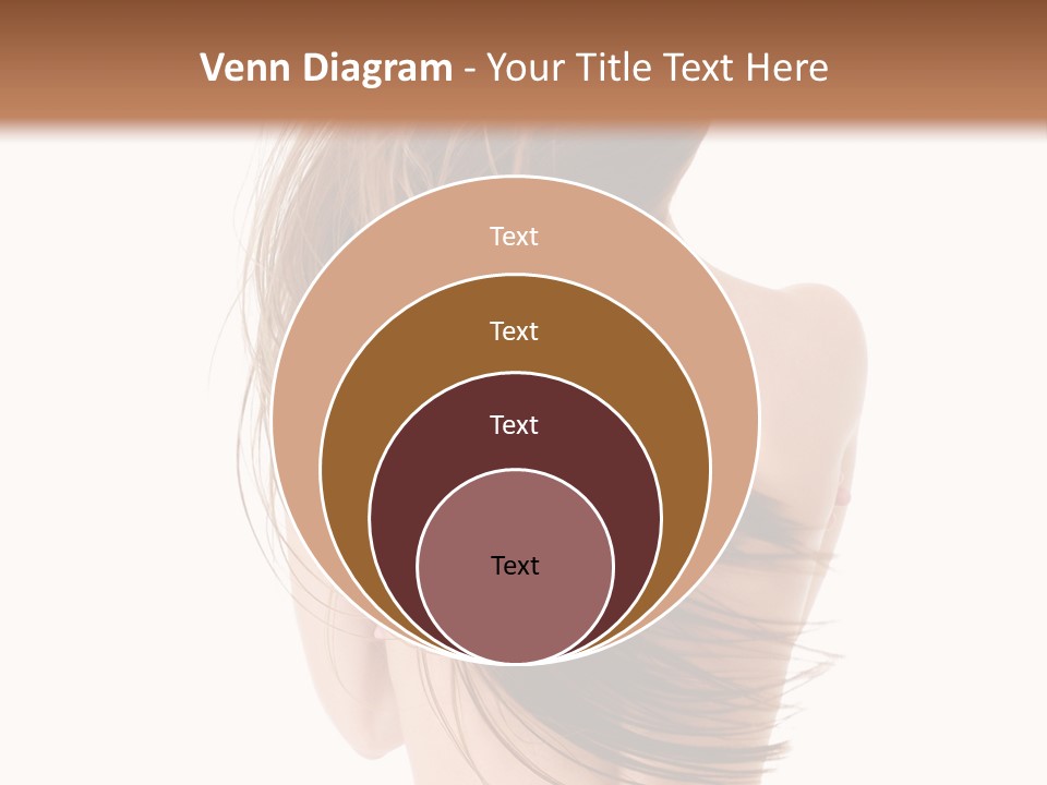 Attractive Caucasian Wind PowerPoint Template